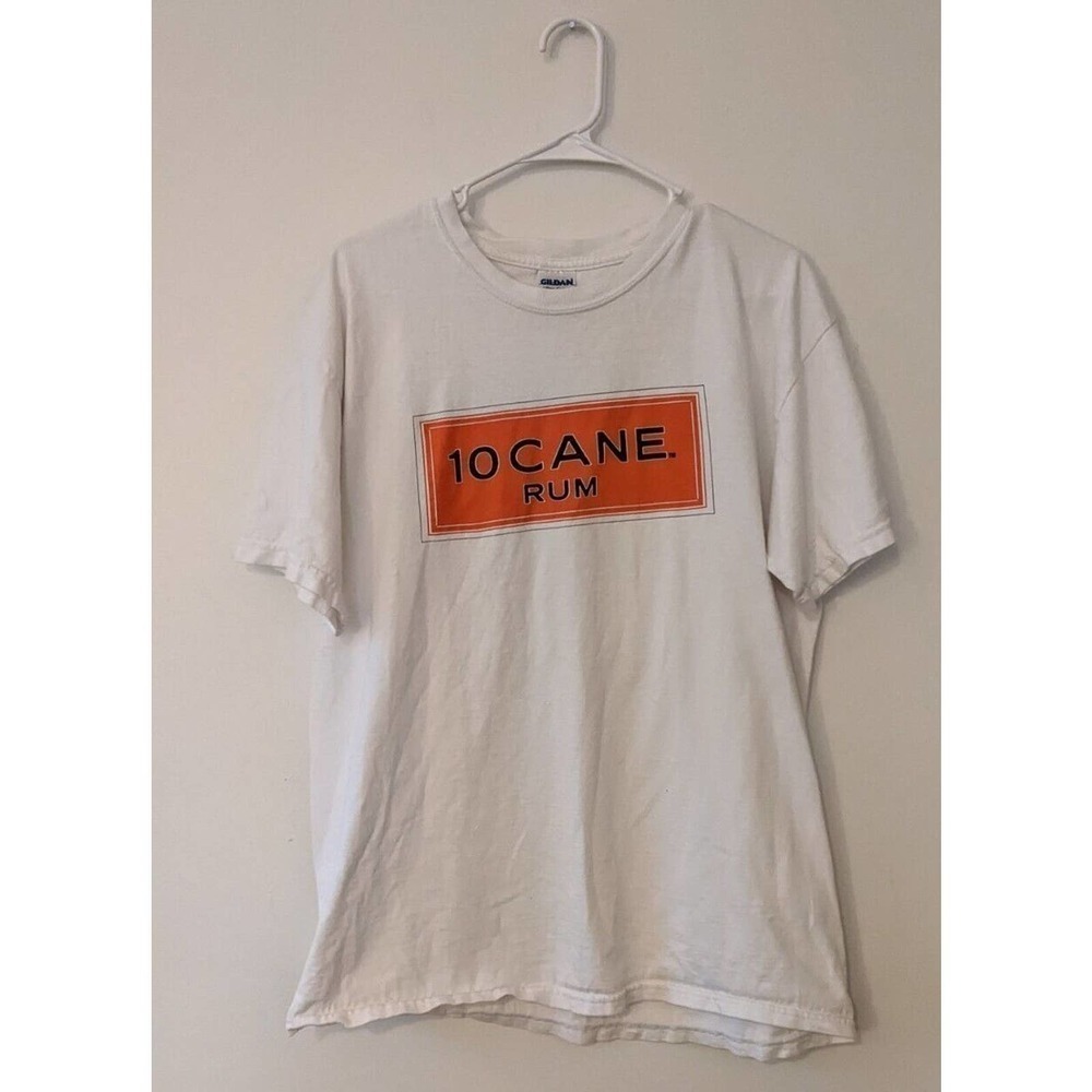10 Cane Rum VTG Cotton Tshirt Large